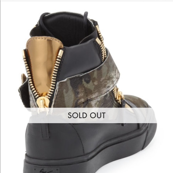 Giuseppe Zanotti Camo sneakers - Picture 2 of 12